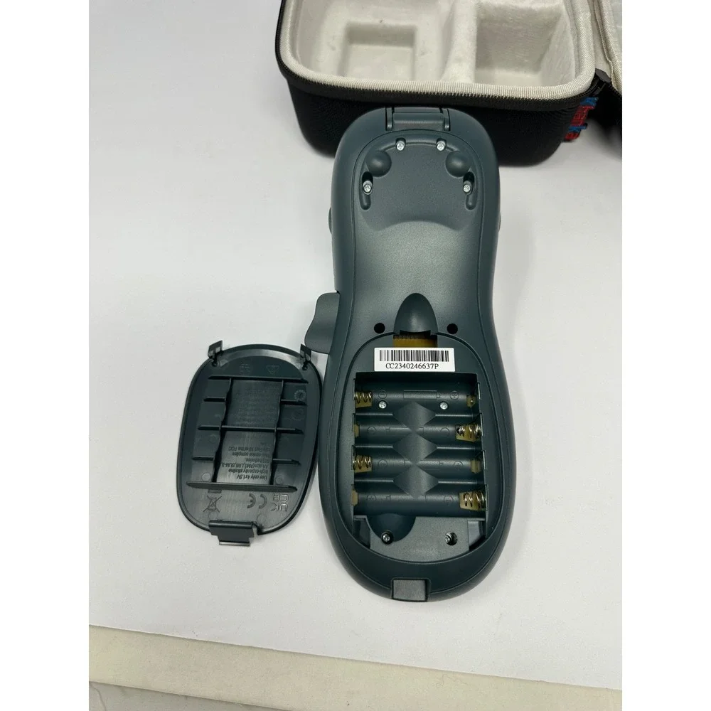 Dymo Portable Printer Handheld Label Maker Black Silver Letratag 50H+